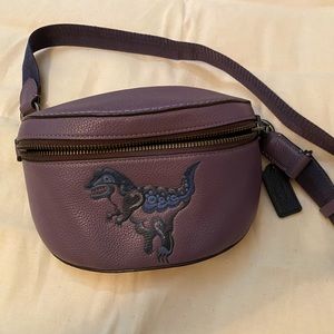 Coach Rexy Leather Sling Belt Bag